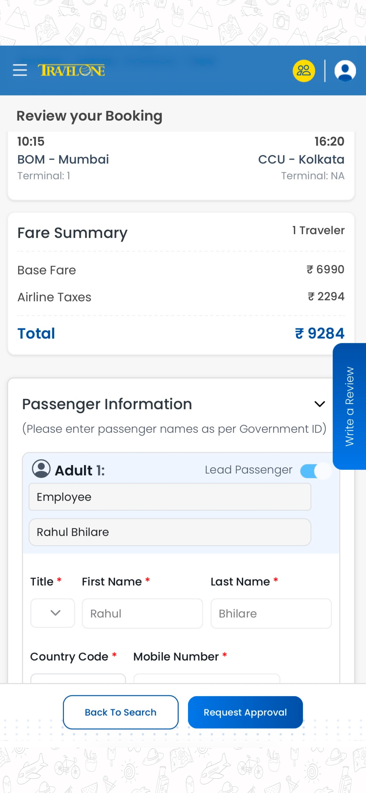 Thomas Cook TravelOne screenshot 3