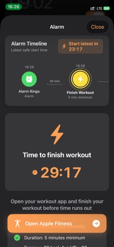 Fitup Alarm Screenshot 5 of 9