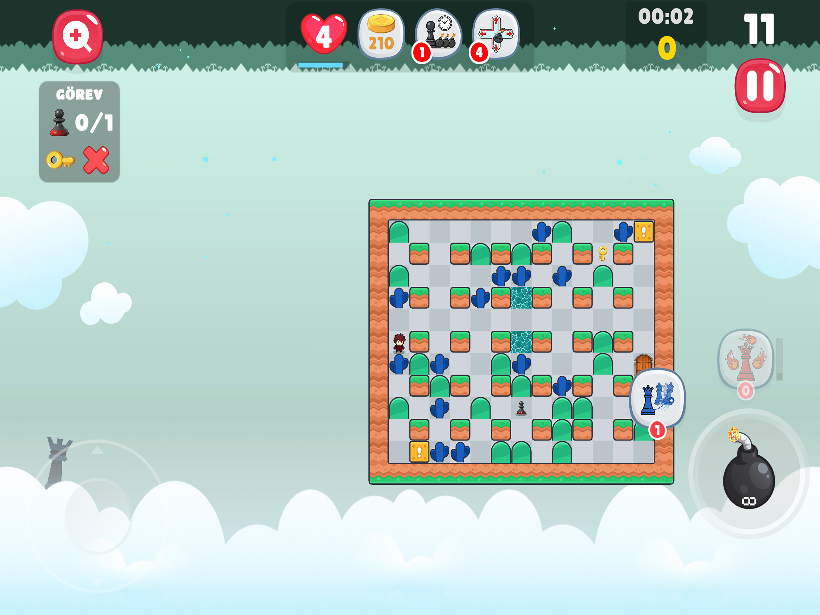 BomberChess: Tactical Puzzles screenshot 11