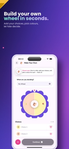 Choosi – Spin & Decide screenshot 1