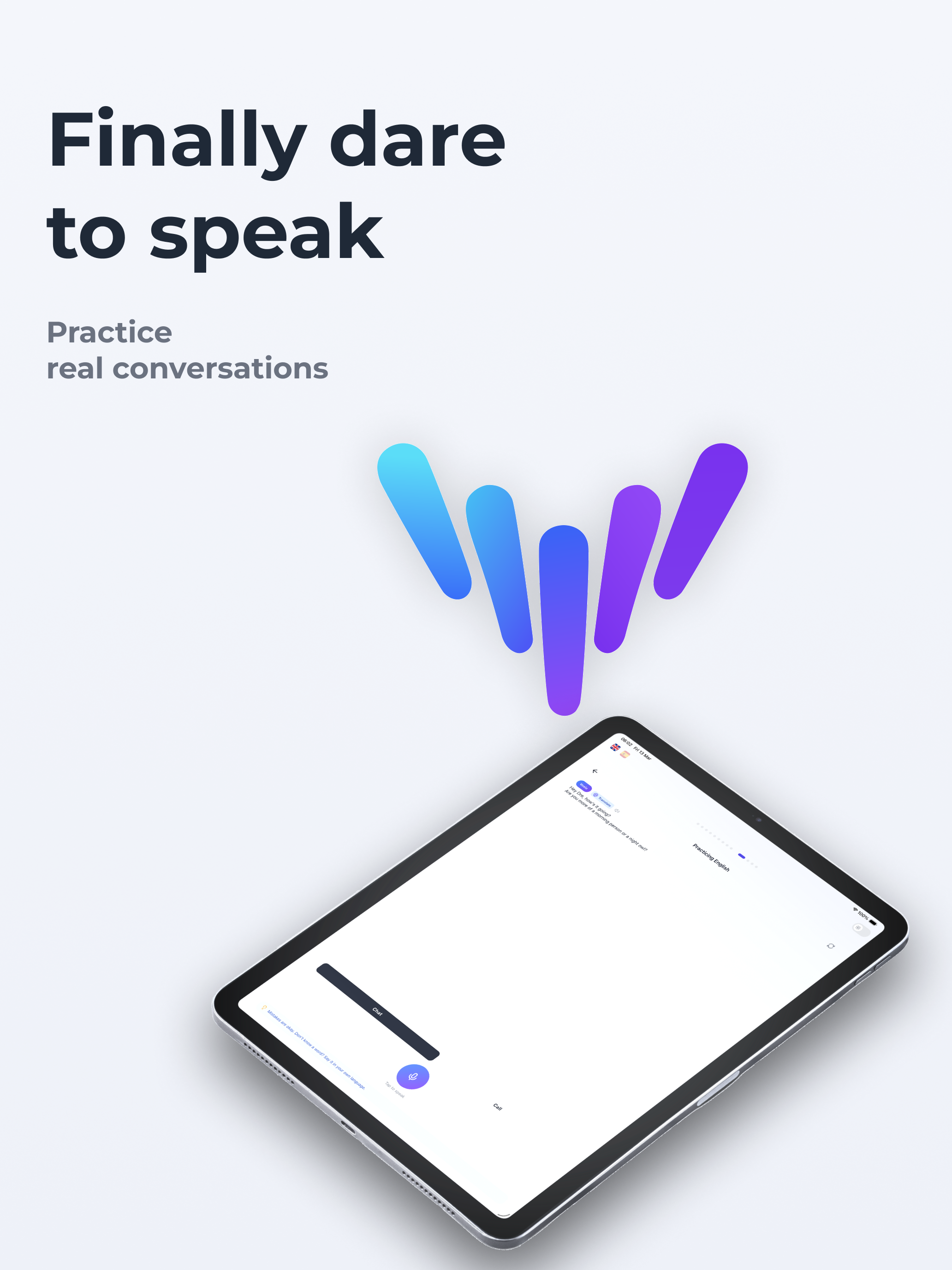 Voxio - AI Language Speaking