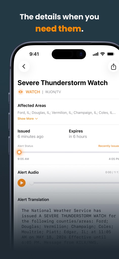 Central Alert Repository - Weather App | MWM
