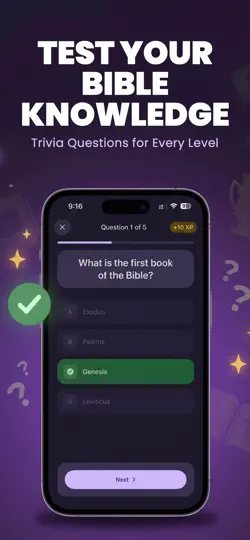 Screenshot von BibleChat - Trivia auf dem iPhone 3