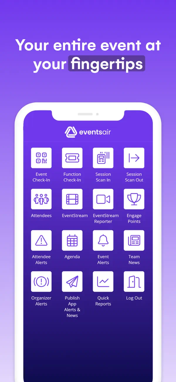 Screenshot #2 pour Organizer App by EventsAir