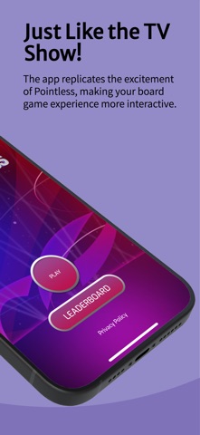 Pointless Board Game App screenshot