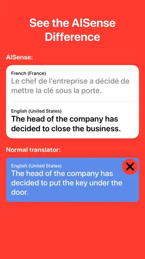 AISense Translator screenshot 2