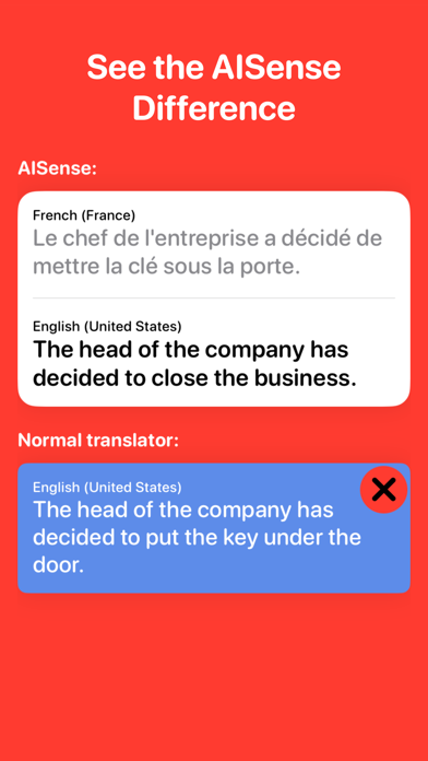 AISense Translator screenshot 2