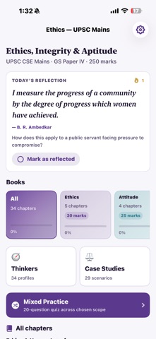 UPSC CSE Mains Quiz Screenshot 1 of 10