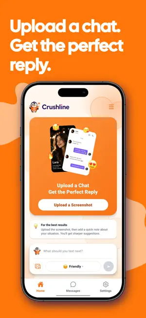 Crushline: AI Rizz Assistant screenshot 1