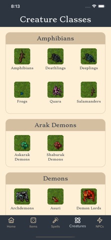 Tibian Almanac screenshot
