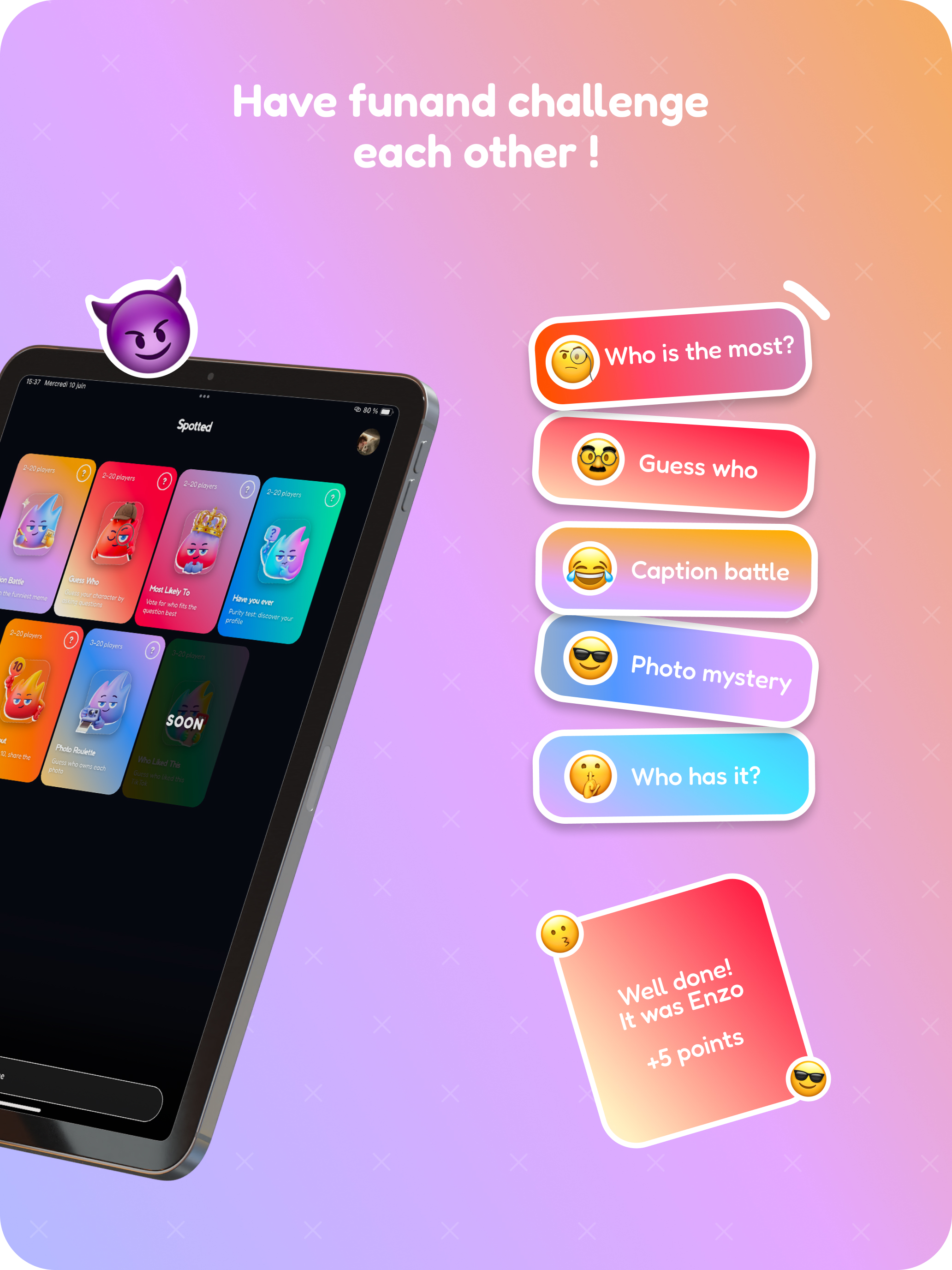 Spotted Game - Party Game screenshot 13
