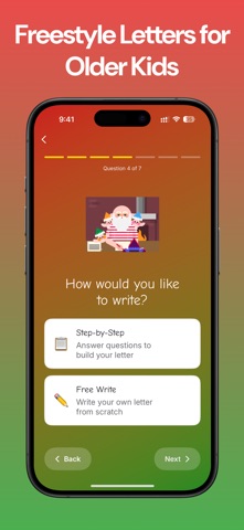 Letter to Santa for Christmas iPhone screenshot