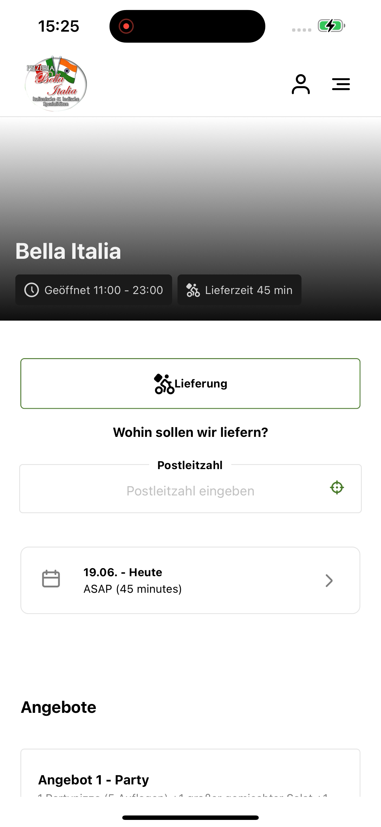 Pizzeria Bella Italia