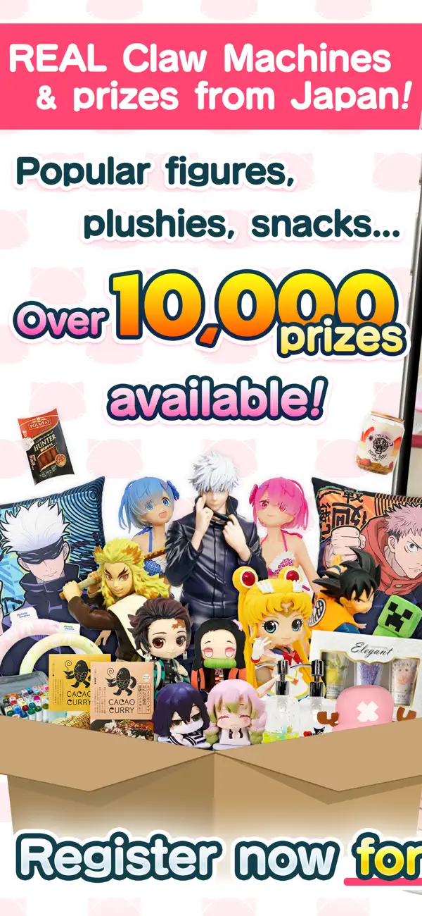 #1. Claw Machine Game Toreba Live! (iOS) Ved: CyberStep, Inc.