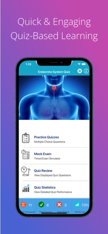 Endocrine System Quizzes Screenshot 1 of 9