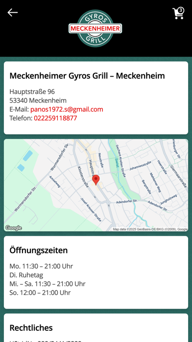 Meckenheimer Gyros Grill screenshot