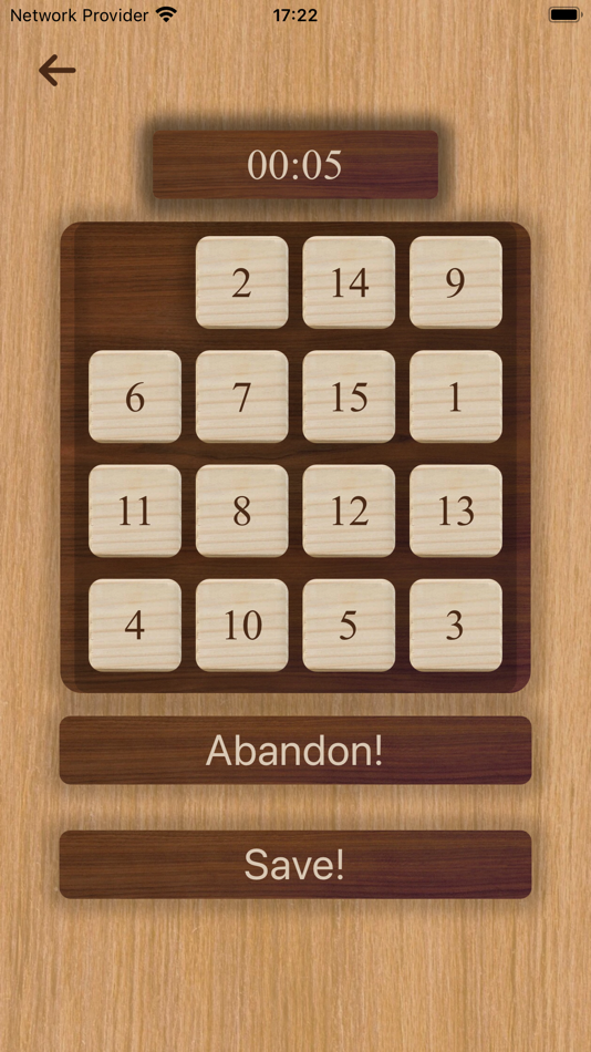 #3. 15 Puzzle - An Accessible Game (iOS) 来自: Emanuel Boboiu