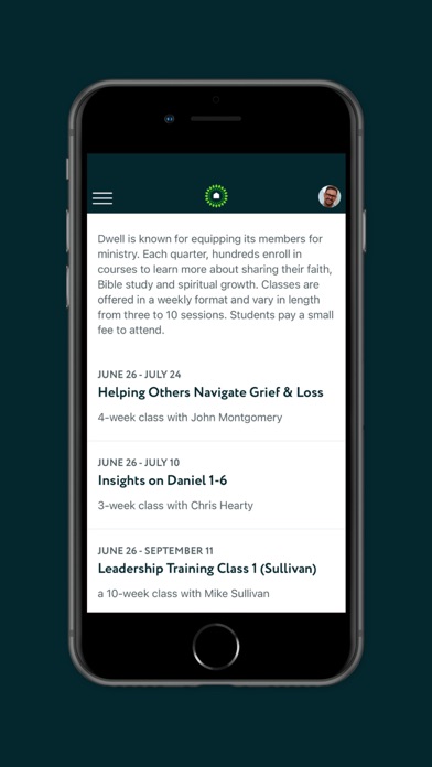 Dwell Community Church Screenshot