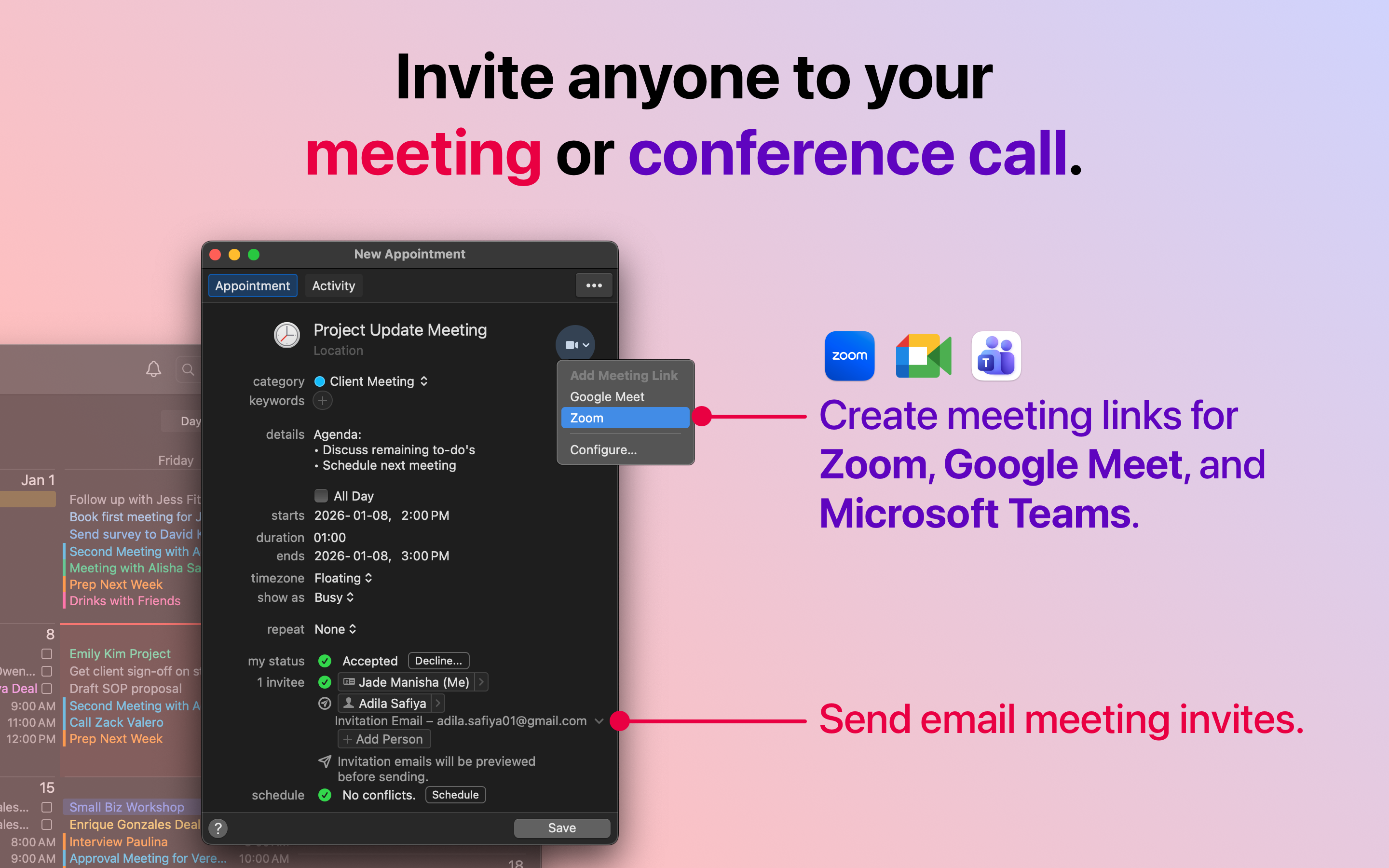 Daylite - Mail, Calendar, CRM screenshot 27