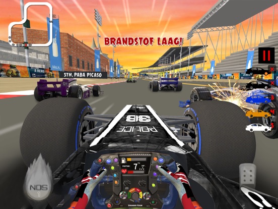 Formule Auto Racen Simulator iPad app afbeelding 1