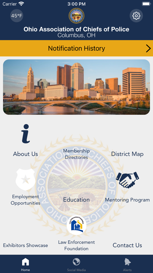#3. OACP, OH (iOS) Podle: OHIO ASSOCIATION OF CHIEFS OF POLICE, INC.