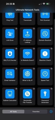 Ultimate Network Tools screenshot