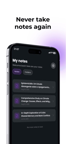 Clevernote: Flashcards & Quiz Screenshot 1 of 5