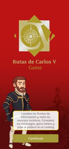 Rutas de Carlos V Game screenshot