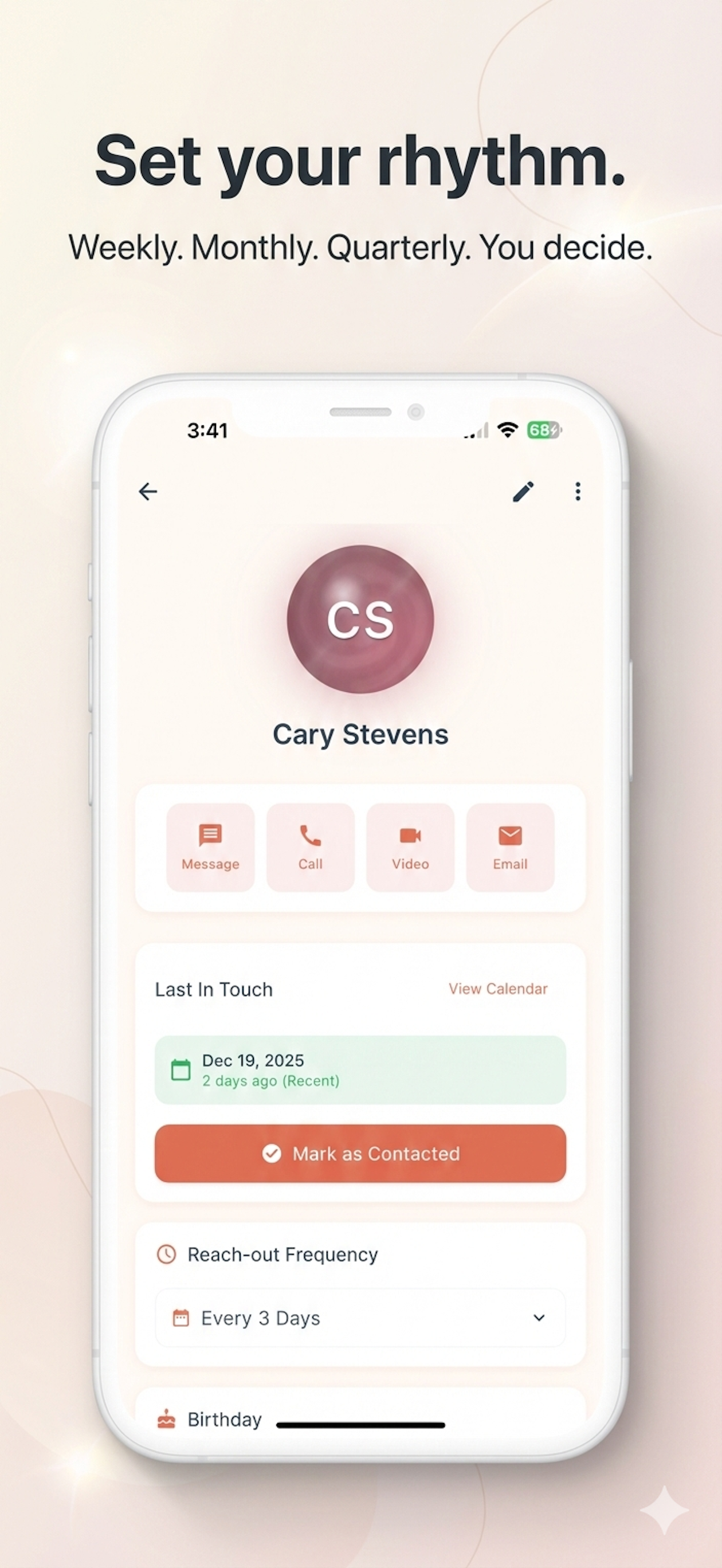 Kinwise Relationship Tracker screenshot 4