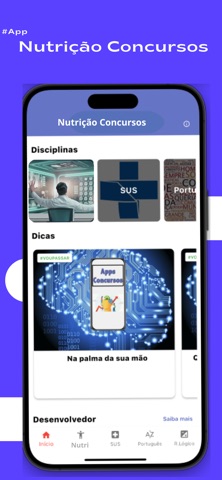 Nutrição Concursos iPhone screenshot