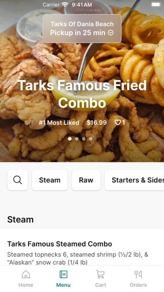 Tarks Of Dania Beach iPhone screenshot 2 - Food & Drink app