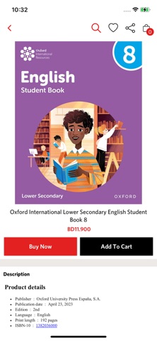 The BookMart App screenshot