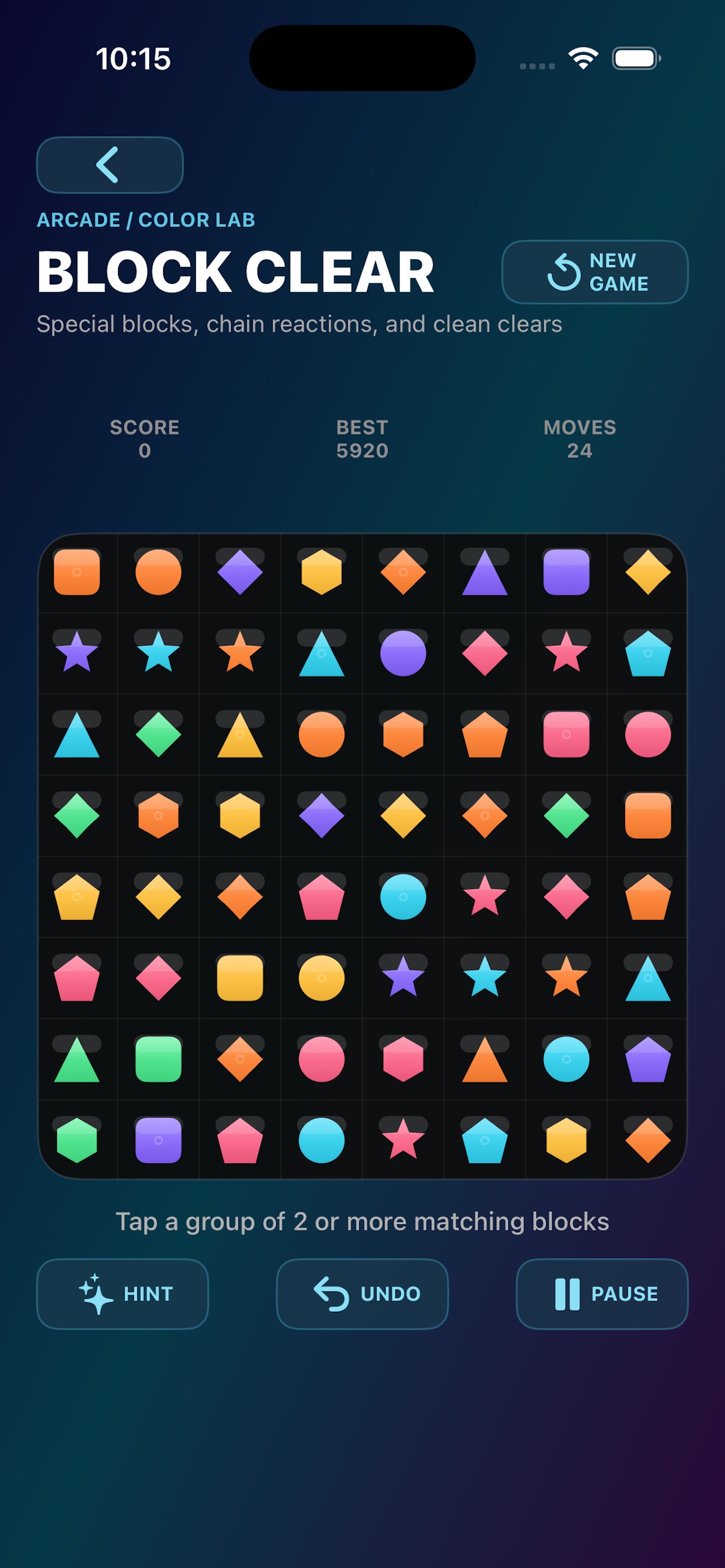 Screenshot 2 of BLOCK CLEAR