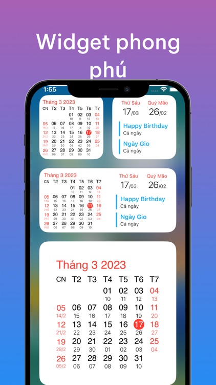 Lịch Âm Việt - phiên bản mới