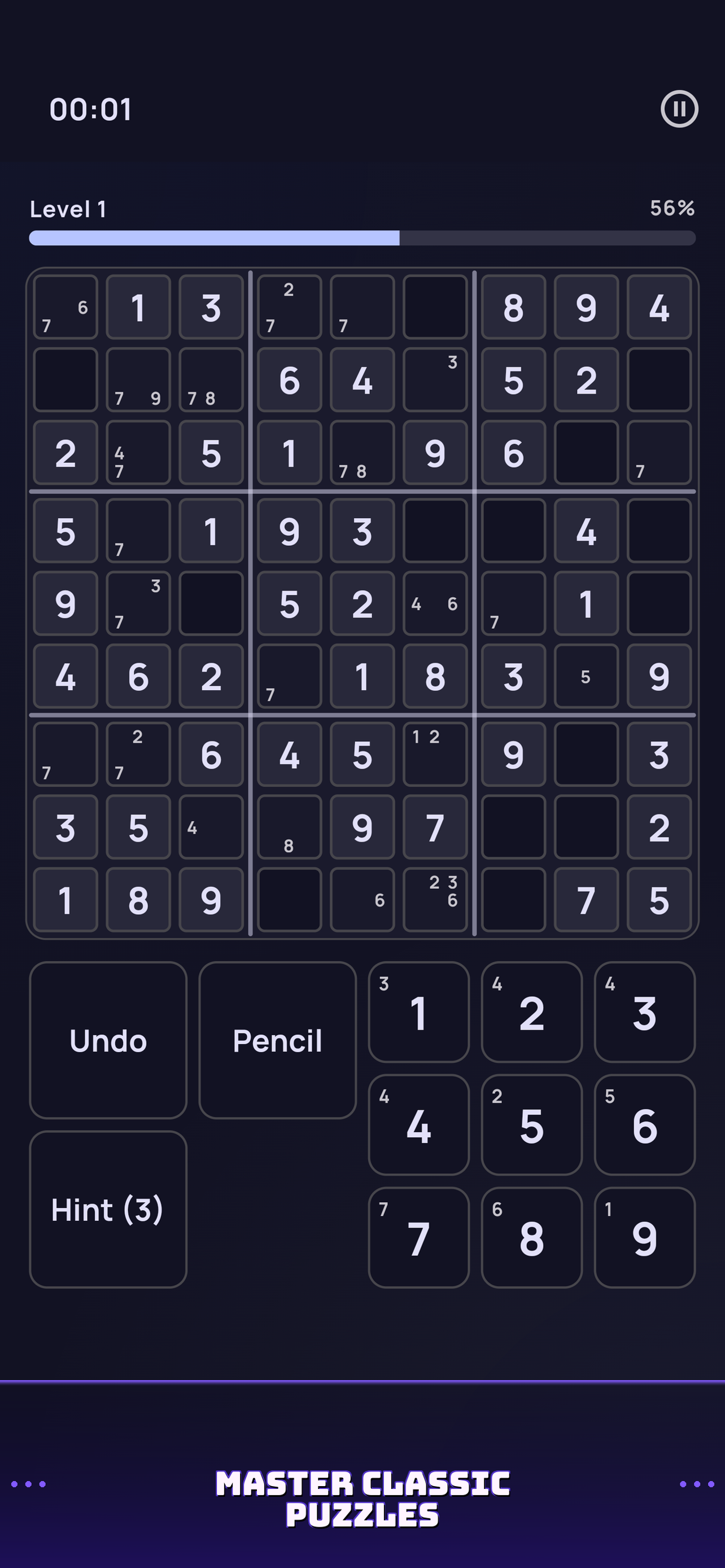 Rogue Sudoku: Puzzle Roguelike screenshot 8