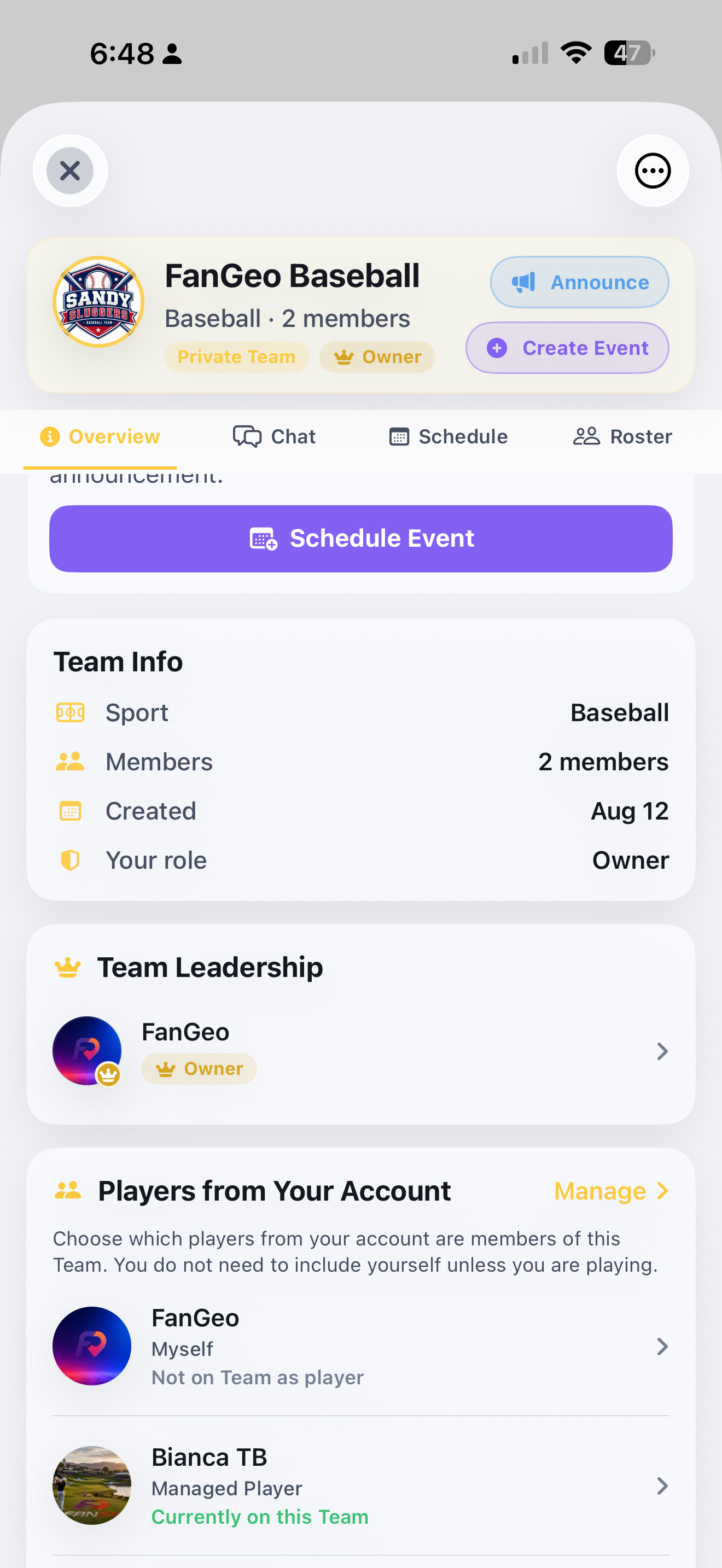 FanGeo Sports screenshot 10
