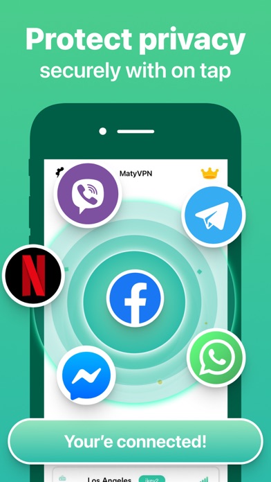 MatyVPN – Fastvpn for iPhone Screenshot