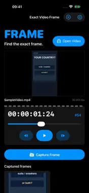 Exact Video Frame screenshot 1
