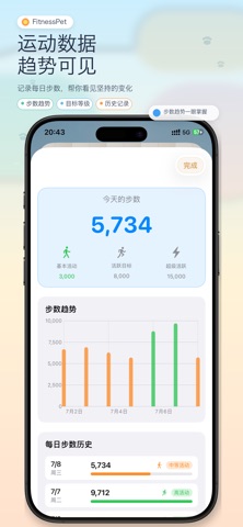 FitnessPet-元气健身宠物喂养、拓麻歌子电子宠物 screenshot
