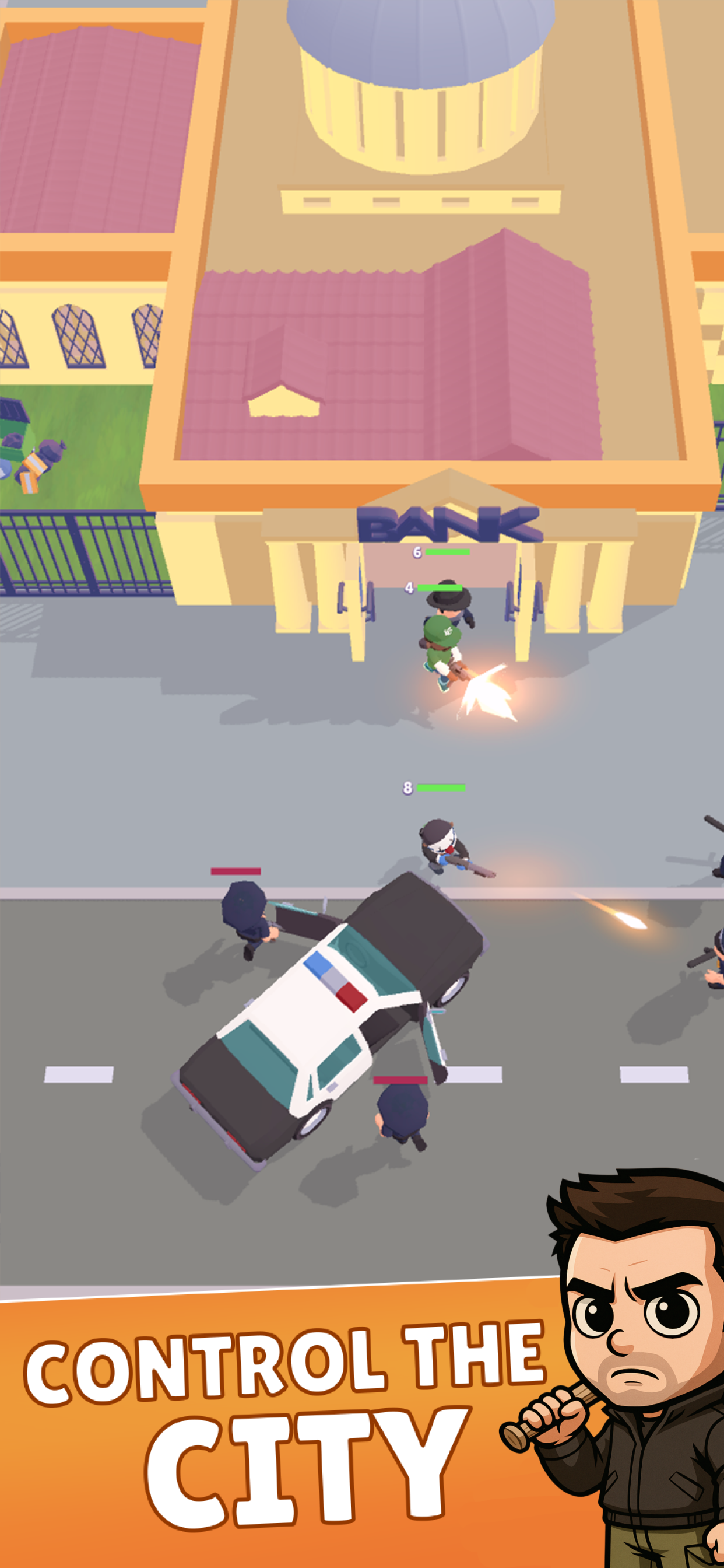 Merge Gangster Heist vs Police