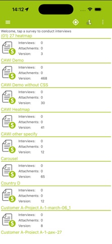 SurveyToGo New Screenshot 2 of 4