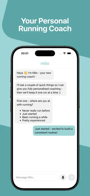 Milo – Running Coach screenshot 2