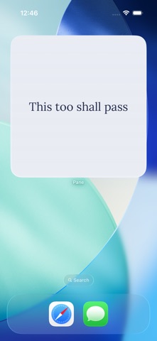 Pane: Always in View screenshot