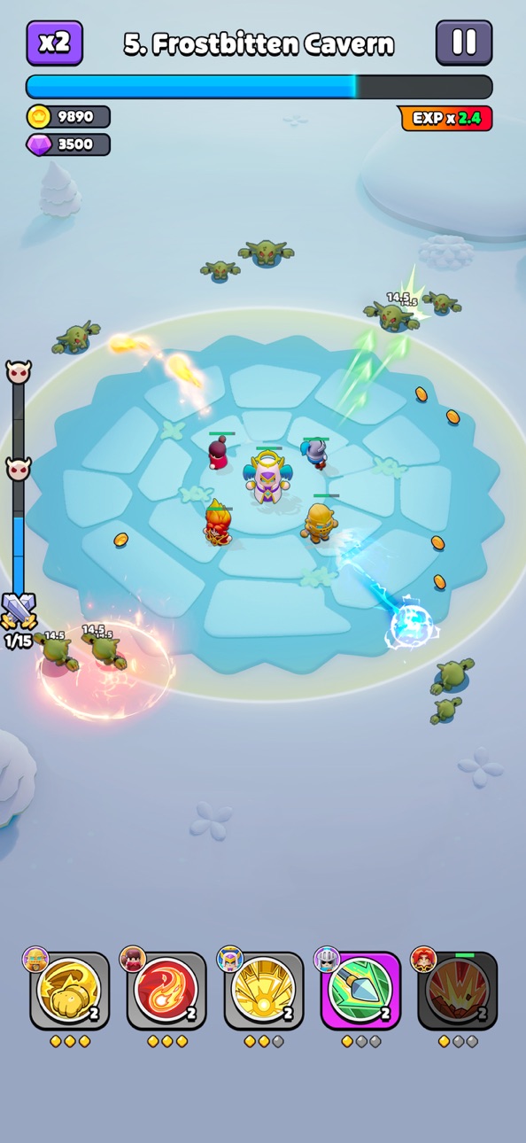 Wittle Defender Hack screenshot 2 - iOS game interface