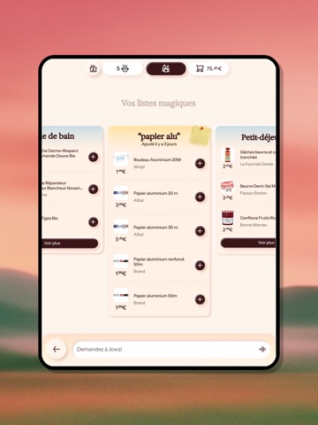 Jowzi iPad screenshot 4
