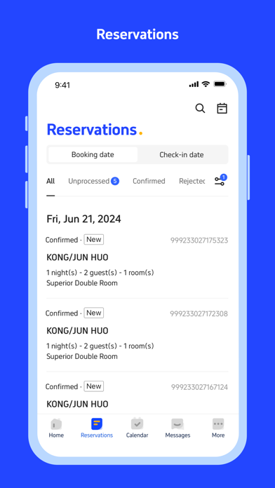Trip eBooking Screenshot