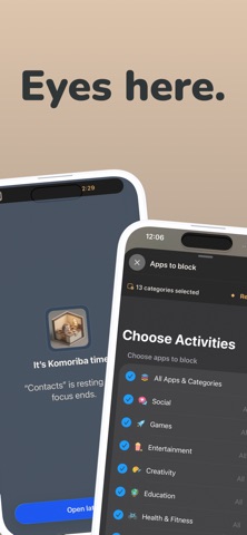 Komoriba: Cozy Focus Timer screenshot