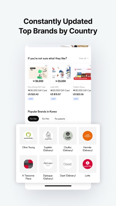 SodaGift – Gifts & Gift Cards Screenshot