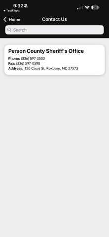 Person County Sheriff, NC Screenshot 2 of 3