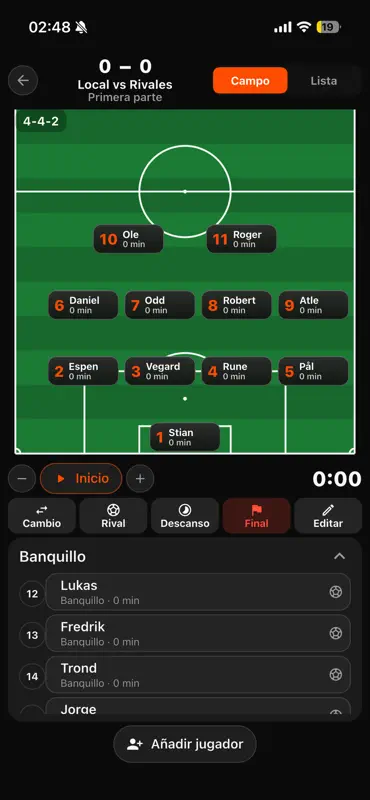 Sideline: Fútbol screenshot 1 of 6